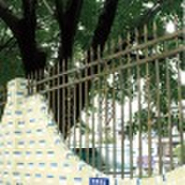 galvanized steel fence