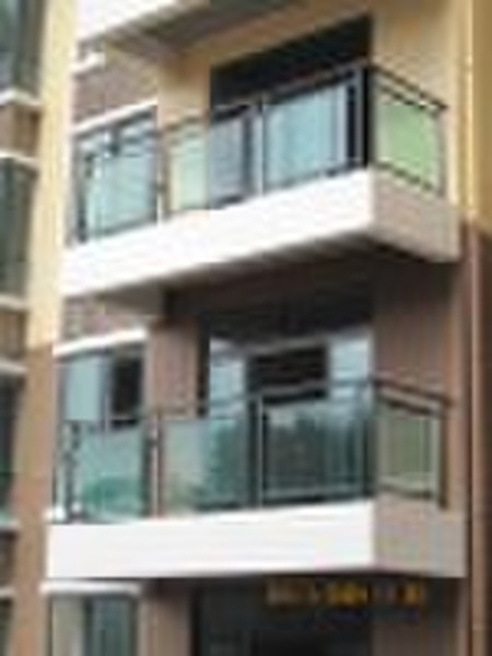 balustrade glass handrail