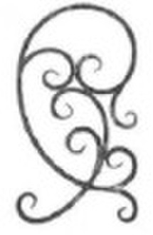 wrought iron panel