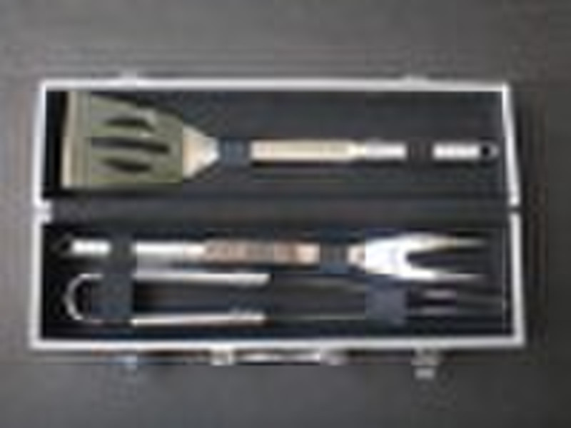 stainless steel BBQ set