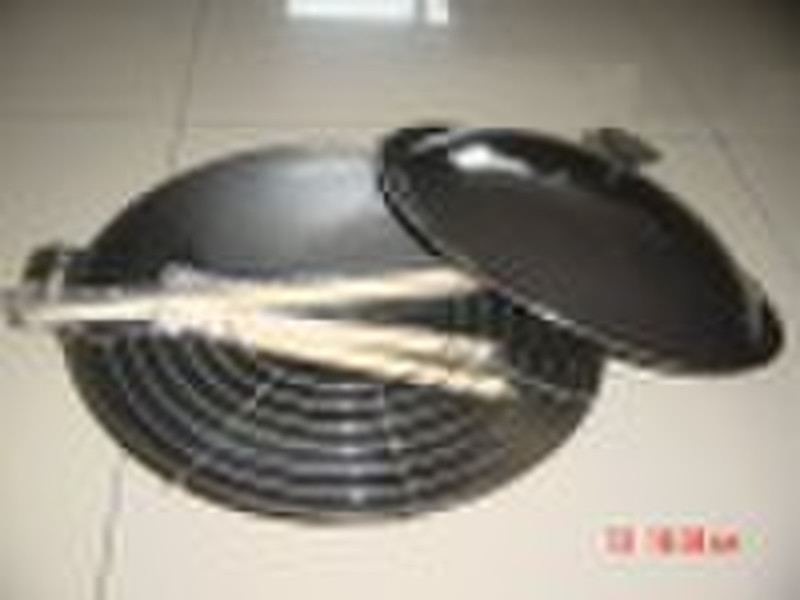 cast iron wok