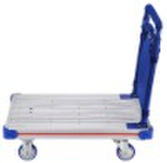 Folding platform handtruck