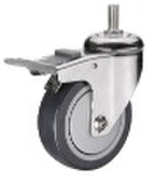 28 Medium duty polyurethane stainless steel caster