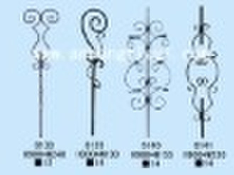 Wrought iron balusters