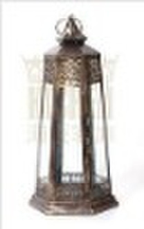 cc,H08-1229 lantern,glass candle holder,metal lant