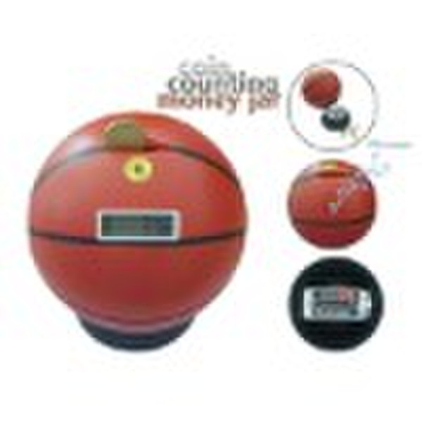 Basketball money bank