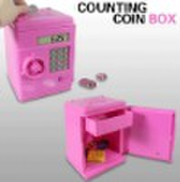 Counting coin box