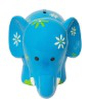 8"polyresin elephant coin bank( money box, sa