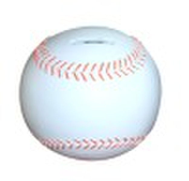 Polyresin baseball saving bank