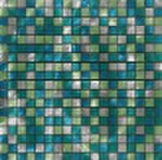 Metal stainless steel mosaic tile (ALUBRUSH-1,5 CM