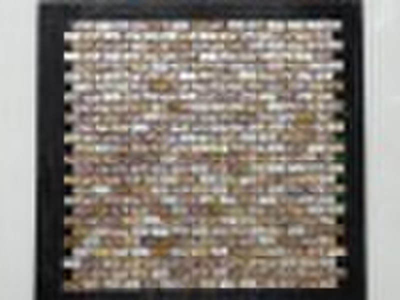 iridescent shell mosaic wall tiles