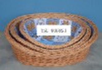 willow pet basket