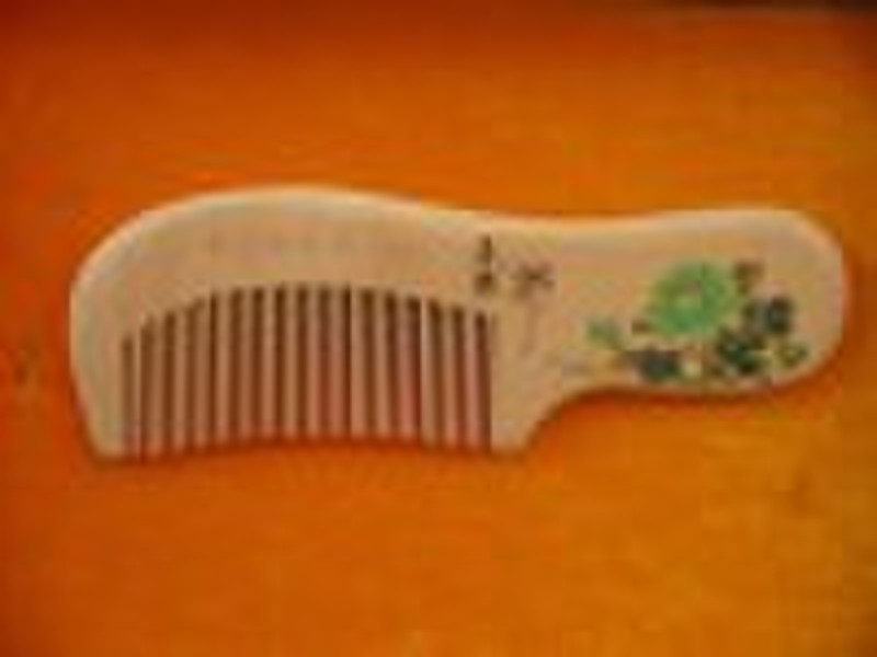 wooden comb