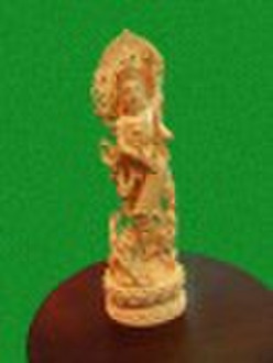 Mammoth ivory carving Sitsang Buddha