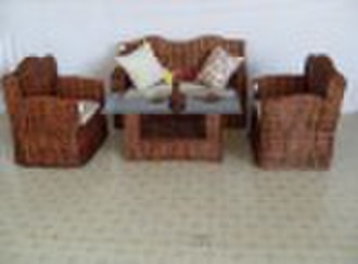 wicker sofa chair