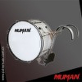 MUMAN Marching Bass Drum with Carrier