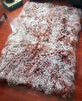 4"x 6" Tibetan / Coffee Mongolian Lamb F