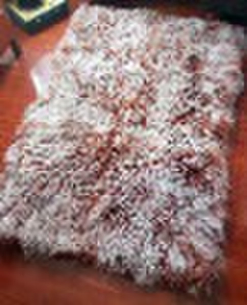 4"x 6" Tibetan / Coffee Mongolian Lamb F