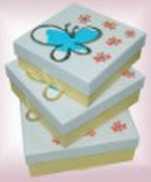 Corrugated embossing gift box