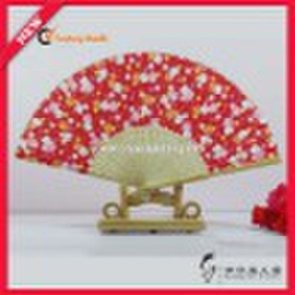 fashion wooden Hand Fan Folding fan for wedding gi