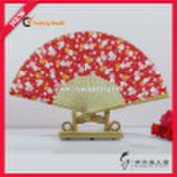 fashion wooden Hand Fan Folding fan for wedding gi