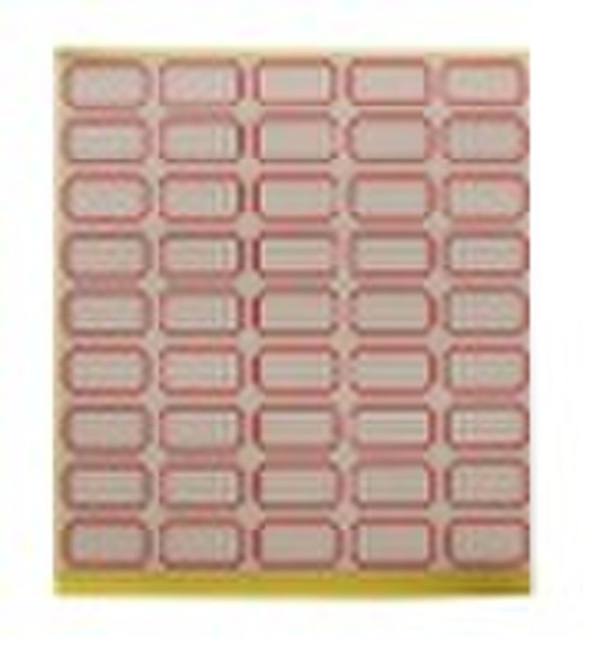 Self-adhesive label/ Sticker-L018