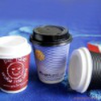 Ripple Paper Cup With Lid