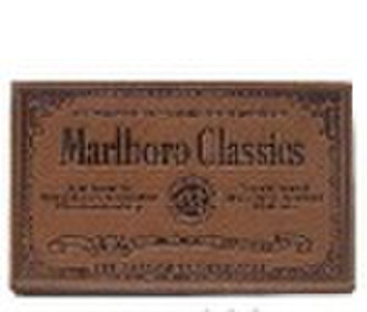 Jeans leather label
