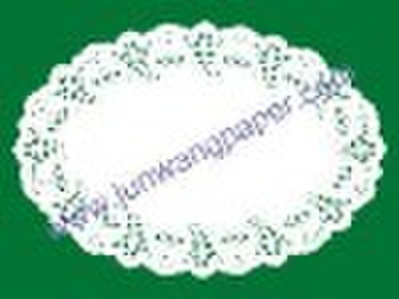 lace paper doilies / oval doyley/ disposable cake