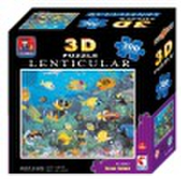 Lenticular Puzzle,3D Puzzle