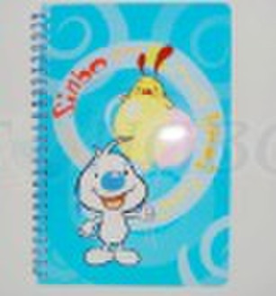 PP hardcover recycled cute  notebook paper