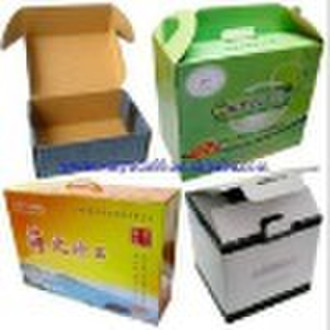 printed color paper gift box