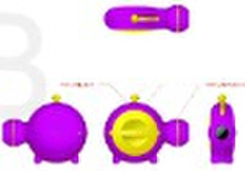 INBER Children Small Projector (Purple & Yello