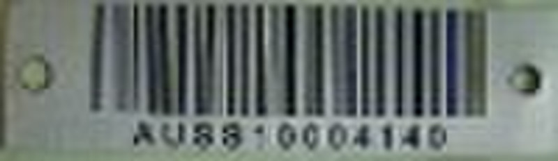 barcode metal tags