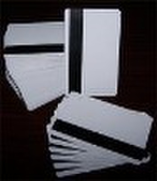 Plastic Blank Hico/Loco  magnetic stripe card