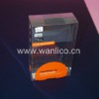 Clear plastic box for mobile phone packing