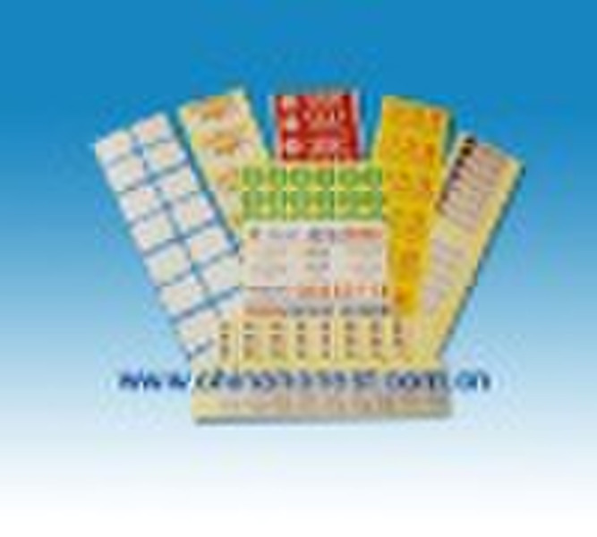 adhesive label sticker