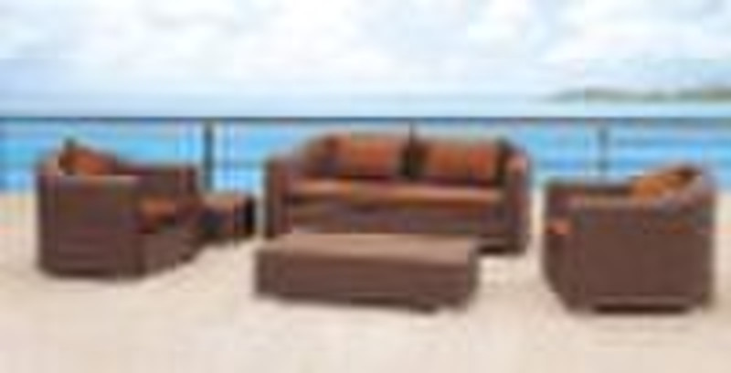 Luxury Modern Classic Rattan Sofa Set