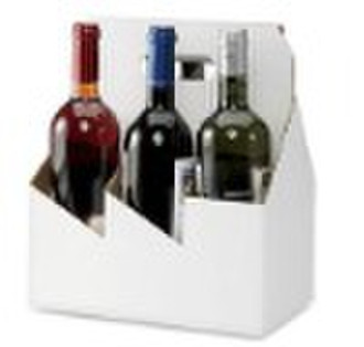 sl2010 sechs Flaschen Papier Weinschachtel