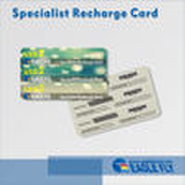 Telecom recharge card