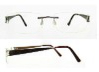 Beta Titanium rimless optical frame/fashion optica