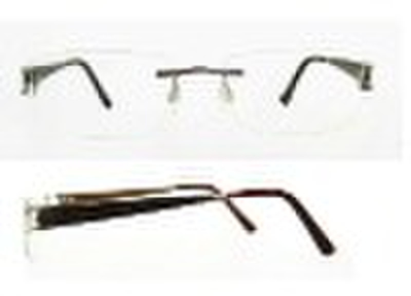 Beta Titanium rimless optical frame/fashion optica