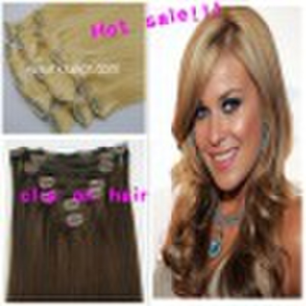 clip in Chinese remy hair