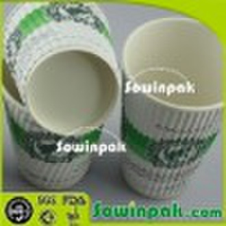 Ripple Paper Cups with Lid