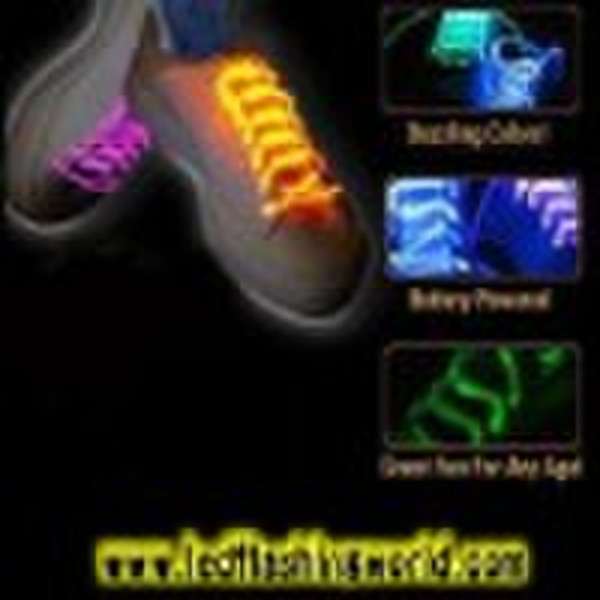 flashing shoelace, glow shoelace