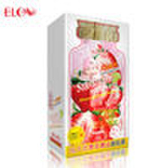 Strawberry & Milk Whitening Facial Mask Haut c