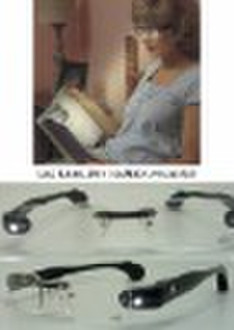 Led lighting reading glasses