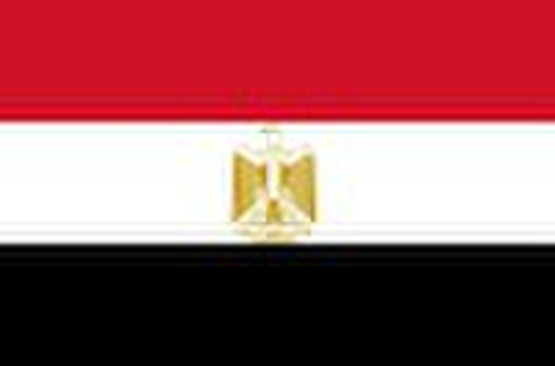 Ägypten nationalen Polyeater Druck flag