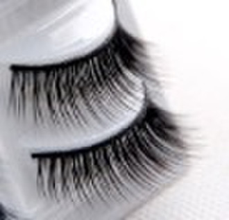 Synthetic hand made false eyelash