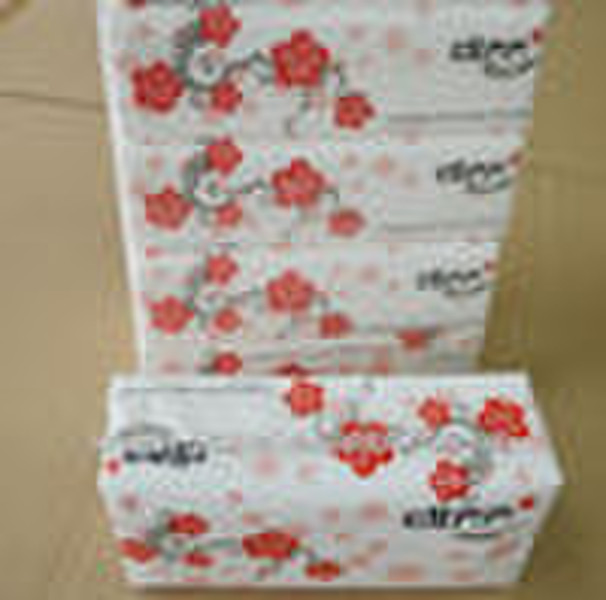 White Facial Tissue Paper